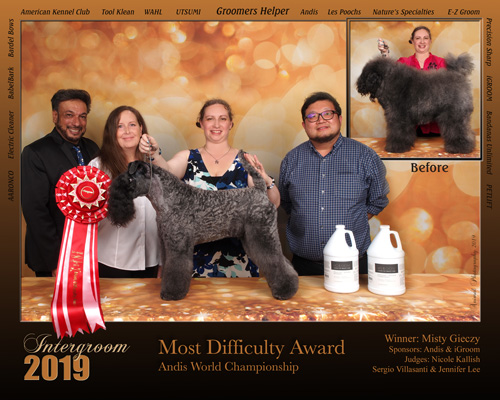 Kerry Blue Terrier Most Difficult Award
